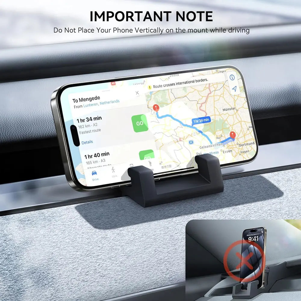 Silicone Phone Mount For Tesla