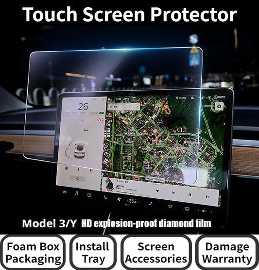 Car Navigation Screen Protector -For Tesla Model 3 Y