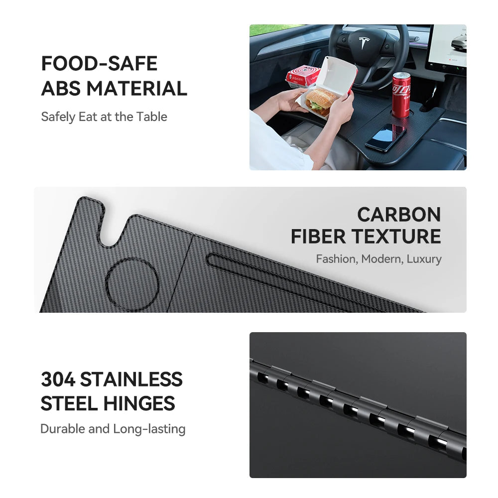Portable Travel Desk For Tesla Model