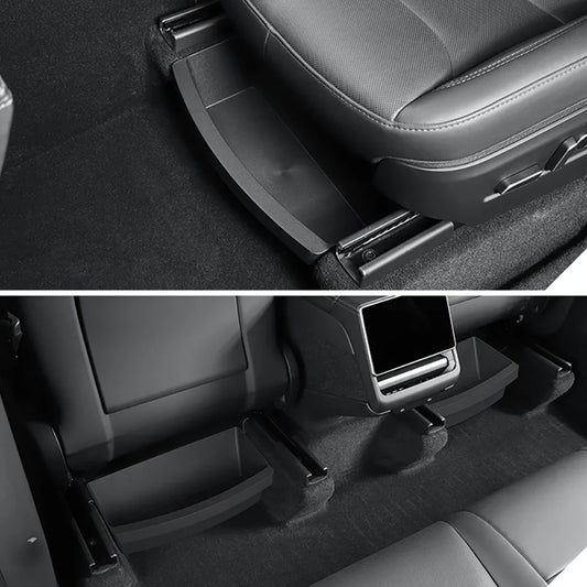 Under Seat drawer TPE Storage Box - For Tesla