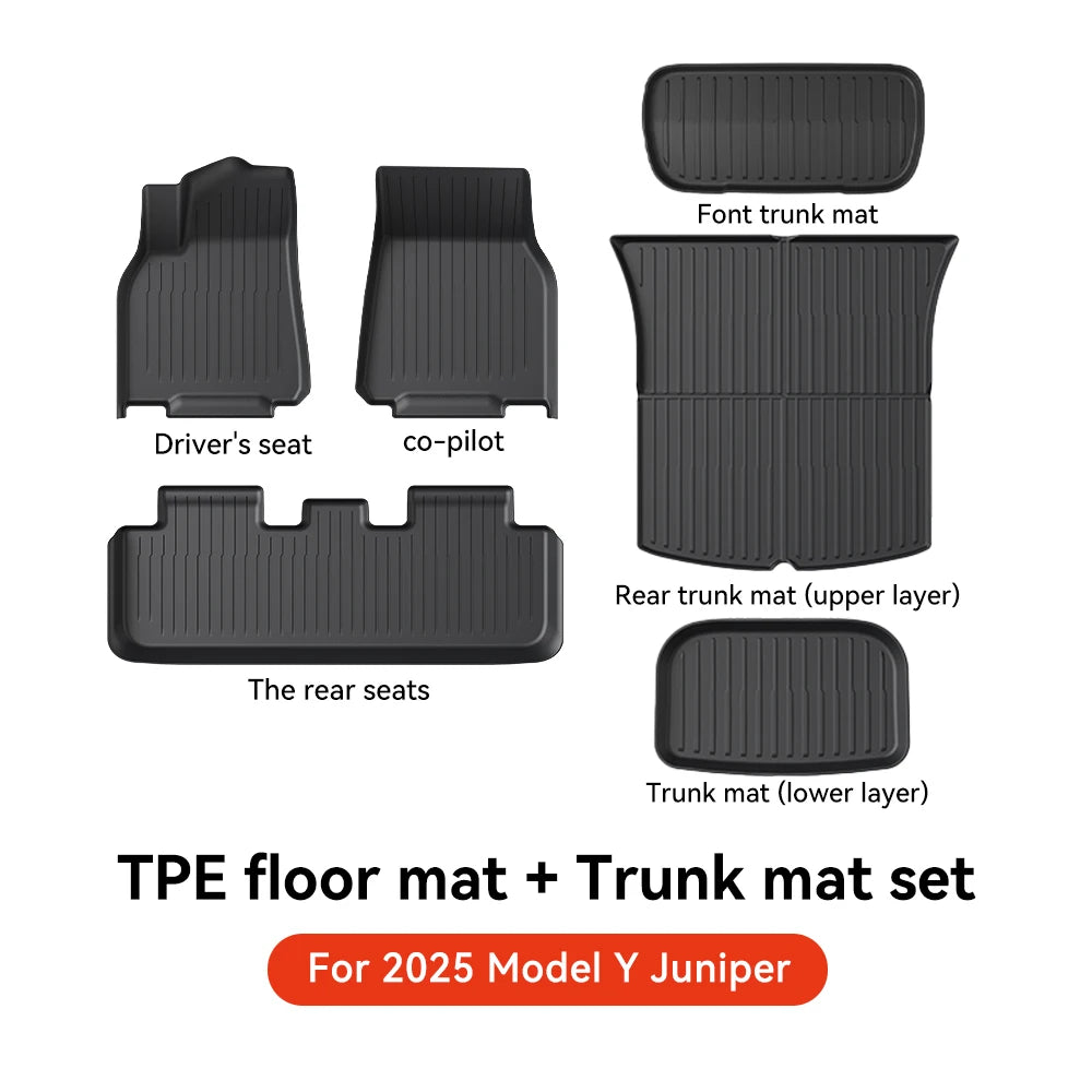 Waterproof Anti-slip Mats for Tesla Model Y