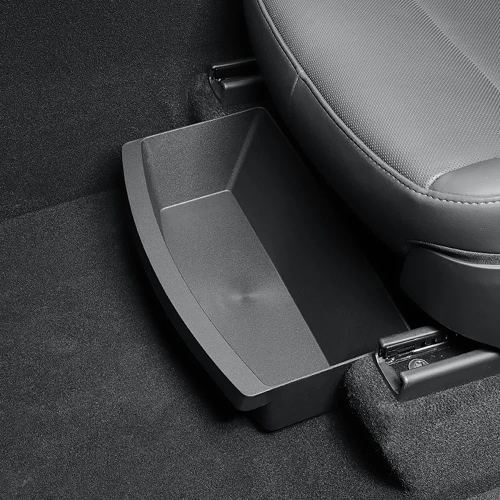 Under Seat drawer TPE Storage Box - For Tesla