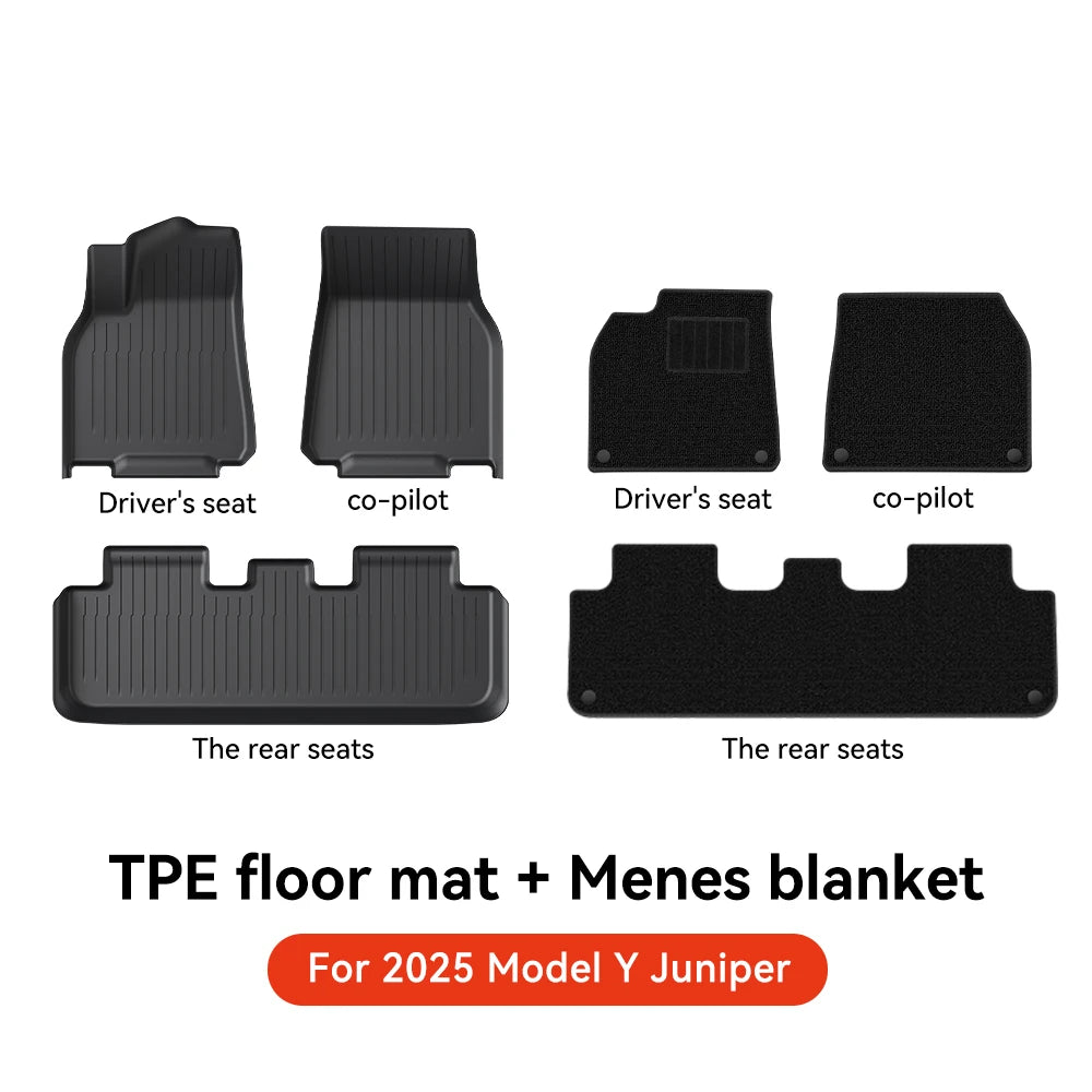 Waterproof Anti-slip Mats for Tesla Model Y