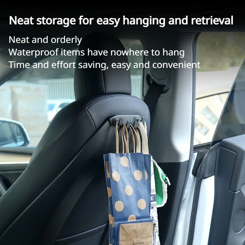 Seat Backrest Hook for Tesla