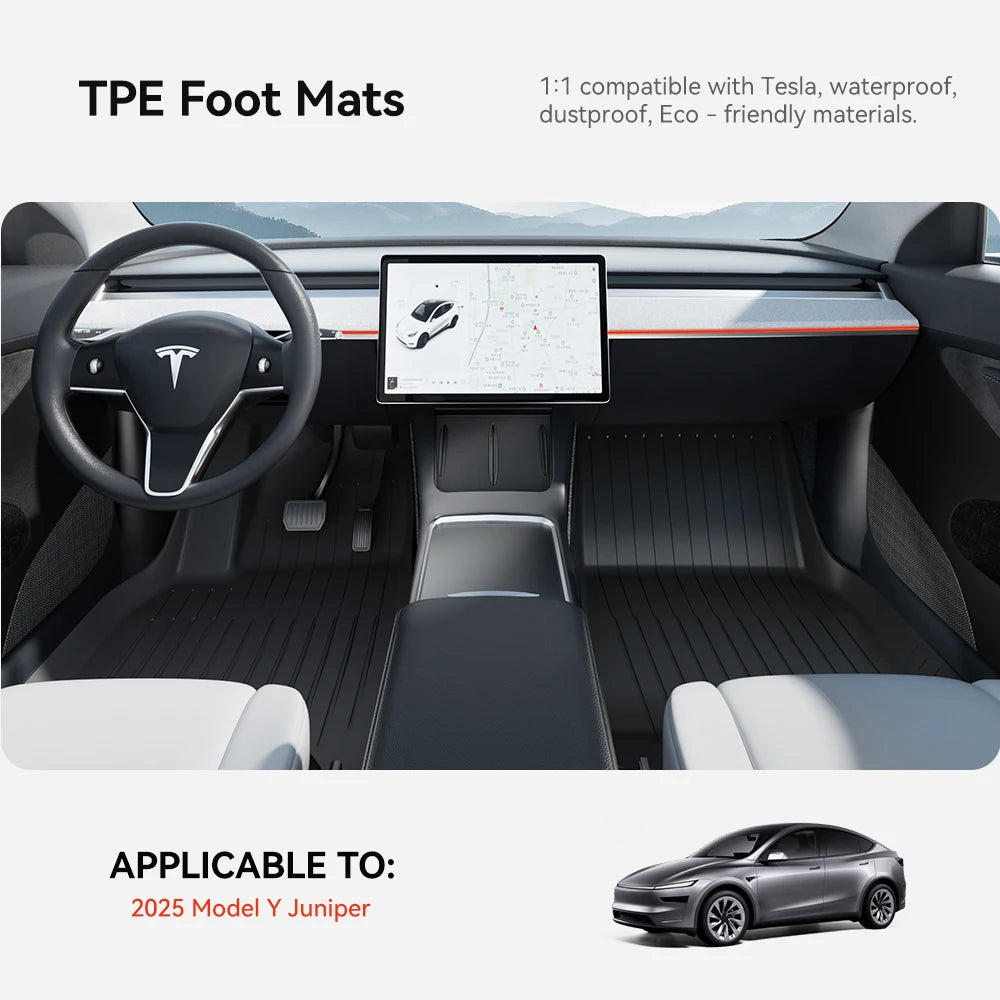 Waterproof Anti-slip Mats for Tesla Model Y